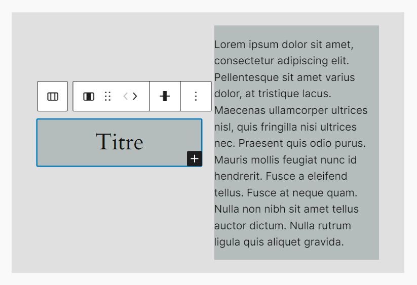 Exemple aligner au milieu